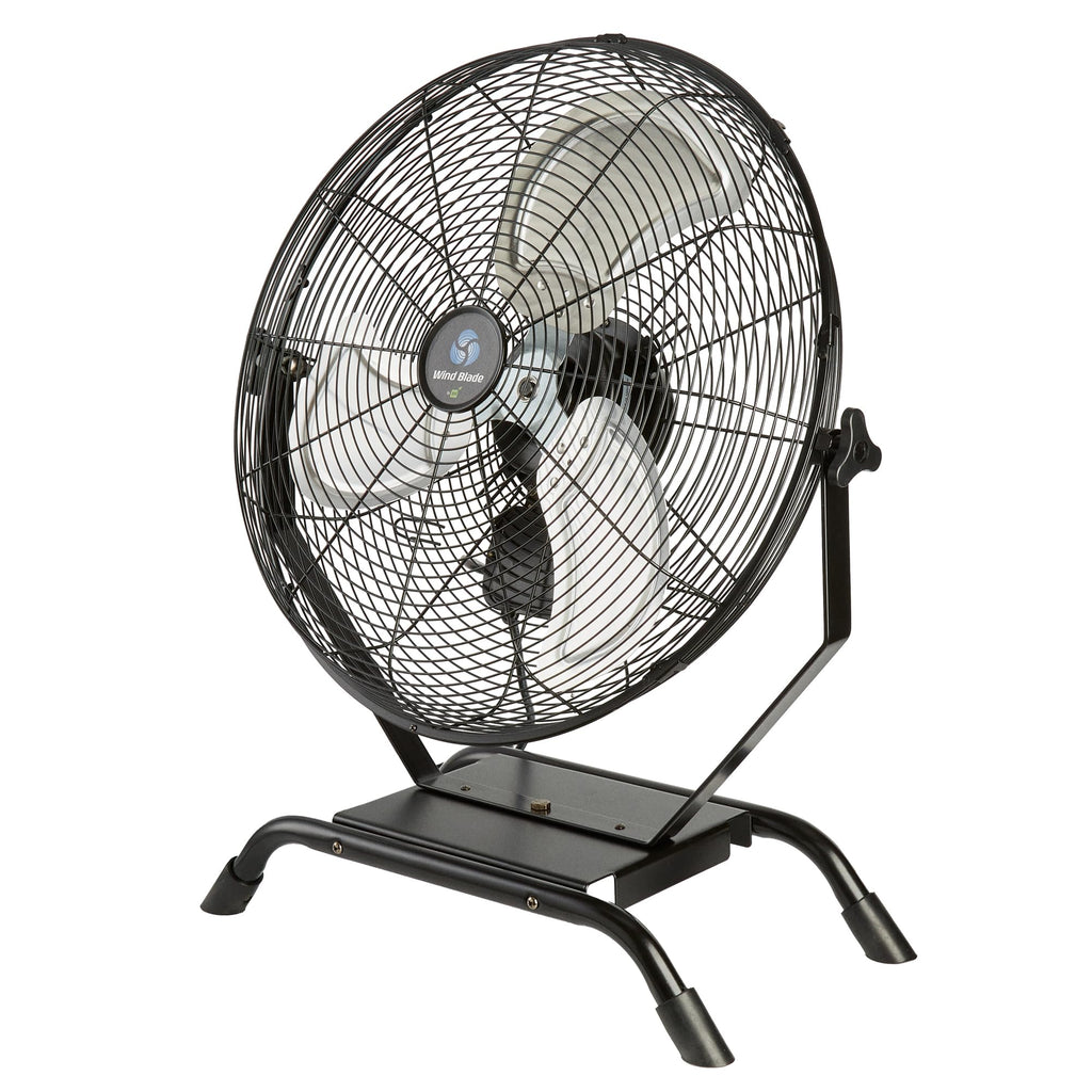 24 Inch Steel Floor and Wall-Mount Misting Fan H9925