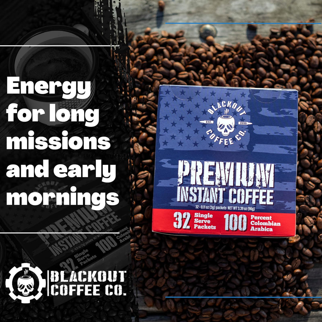 Colombian Arabica Instant Coffee Medium Roast 32 Count D224