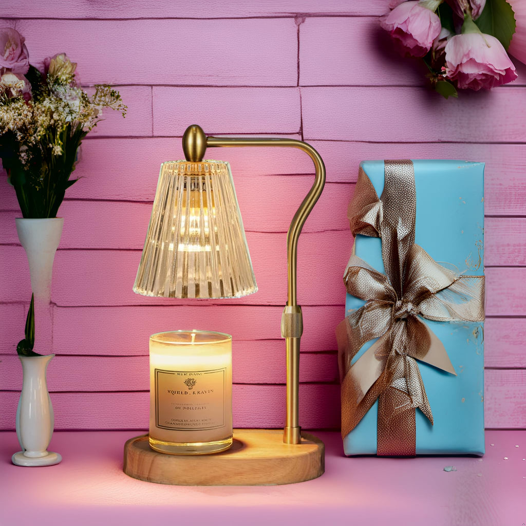 Candle Warmer Lamp with Timer and Dimmer Adjustable Height S8984