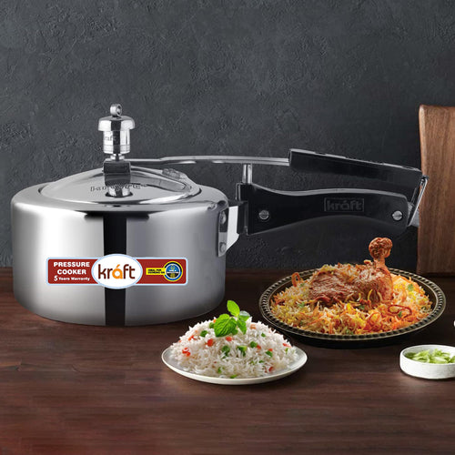 2-Liter Aluminum Pressure Cooker C451647