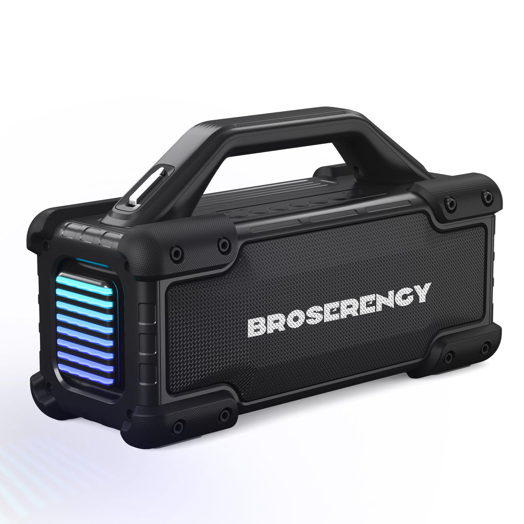 Black Portable Water Resistant Bluetooth Speaker C206