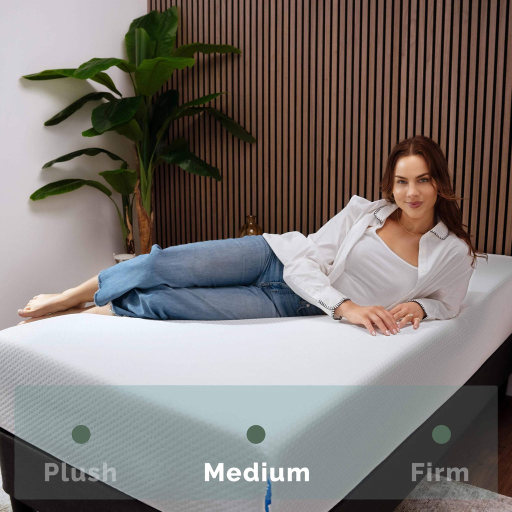 Green Tea 8 Inch Cooling Graphite Memory Foam Twin Mattress X144