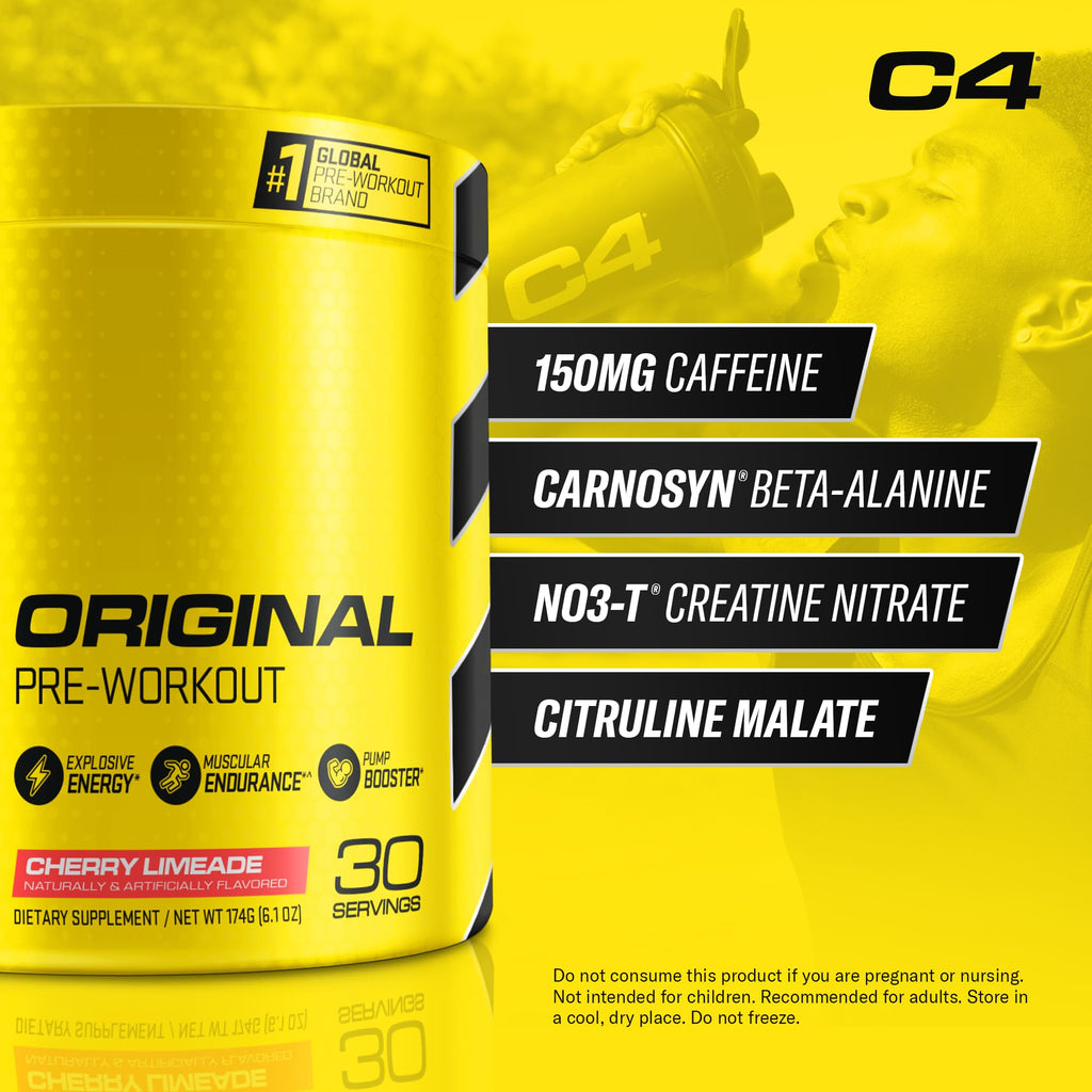 Pre Workout 150mg Caffeine 30 Servings Z358