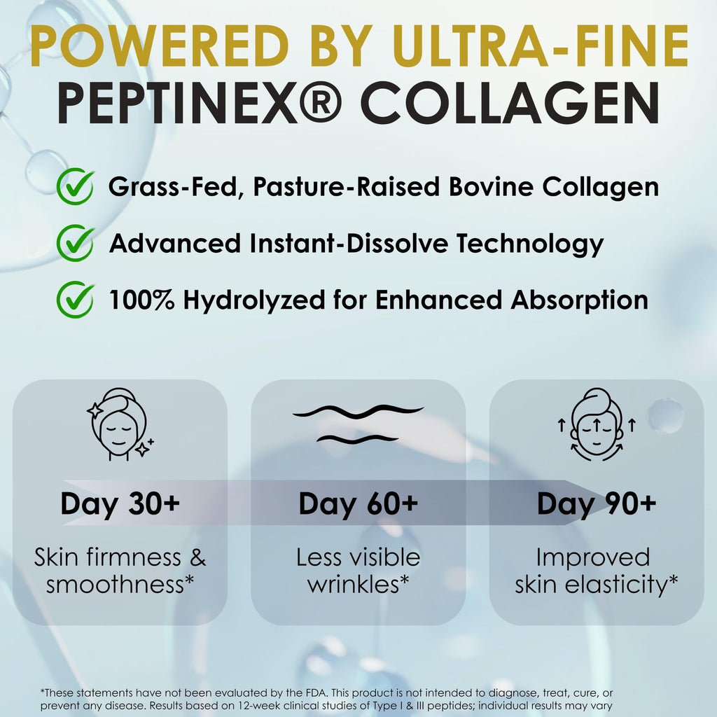 Collagen Peptides Powder 21oz Unflavored O926