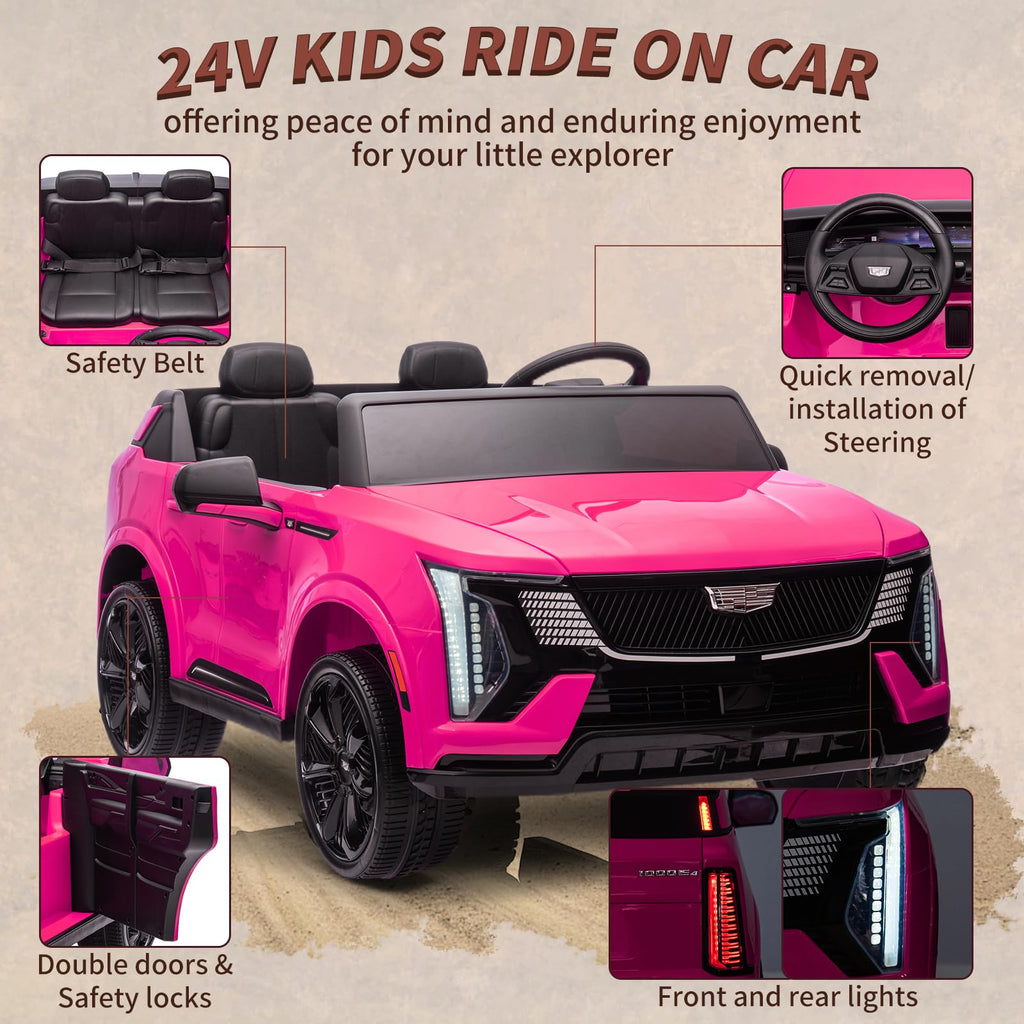 24V Battery Powered Electric Ride On Car 2 Seater U6939
