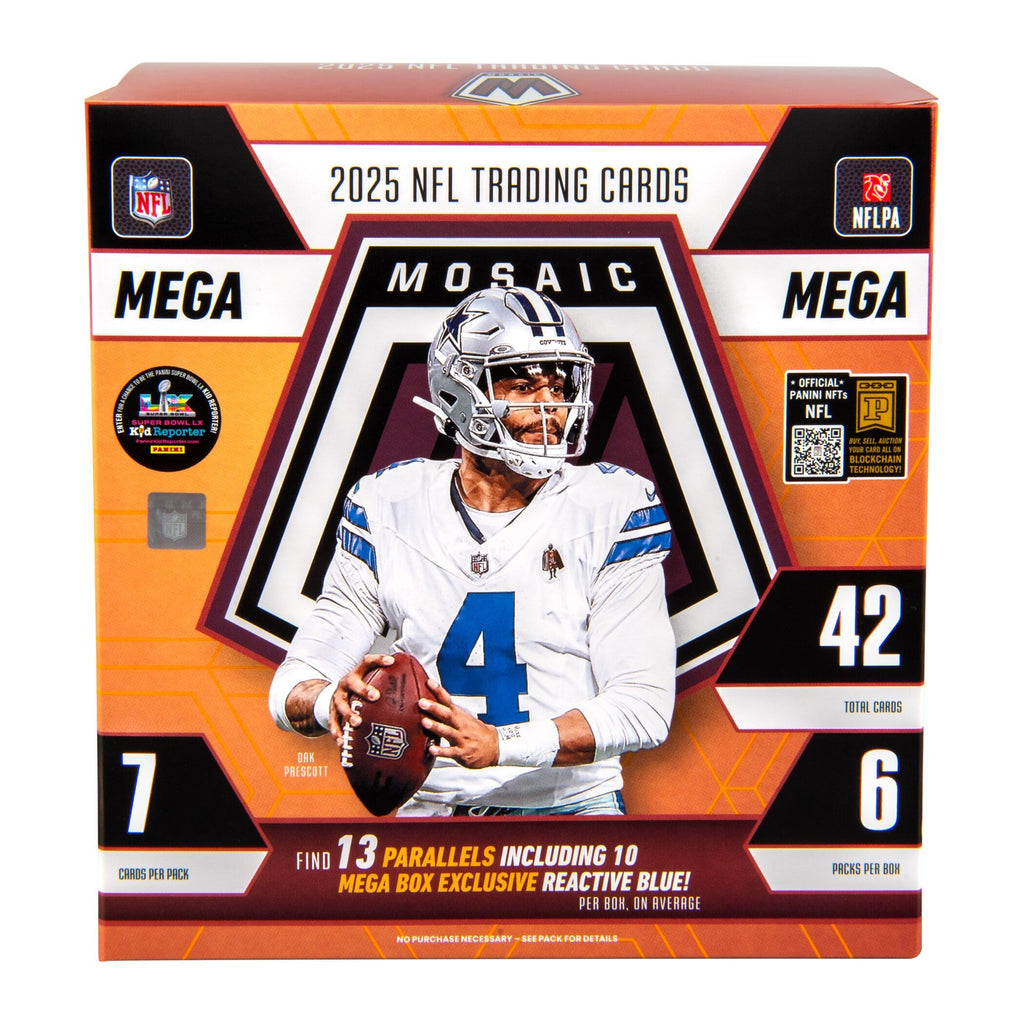 Football Trading Cards Mega Box K144