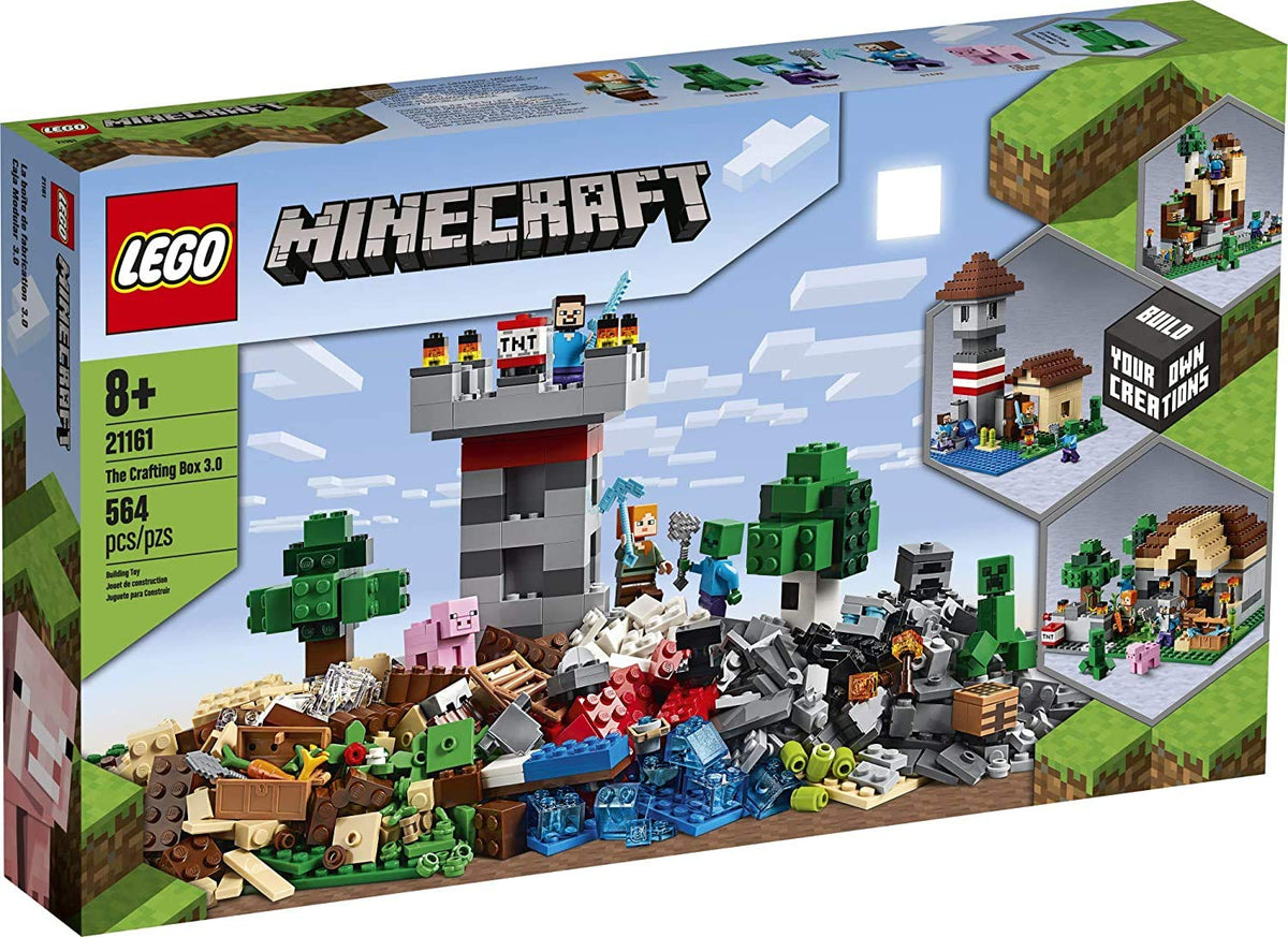 Minecraft Brick Construction Toy and Minifigures 564 Pieces R1288