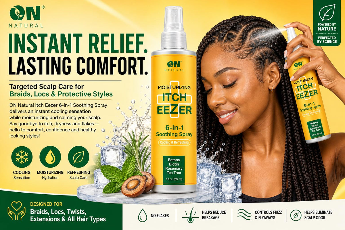 Moisturizing Soothing Spray with Batana, Biotin, Rosemary & Tea Tree 8 oz D977391