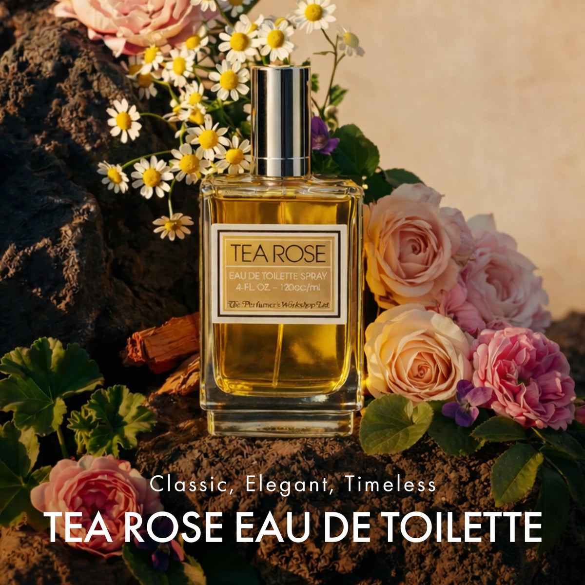 Tea Rose Eau de Toilette Spray 4 fl. oz. Q306