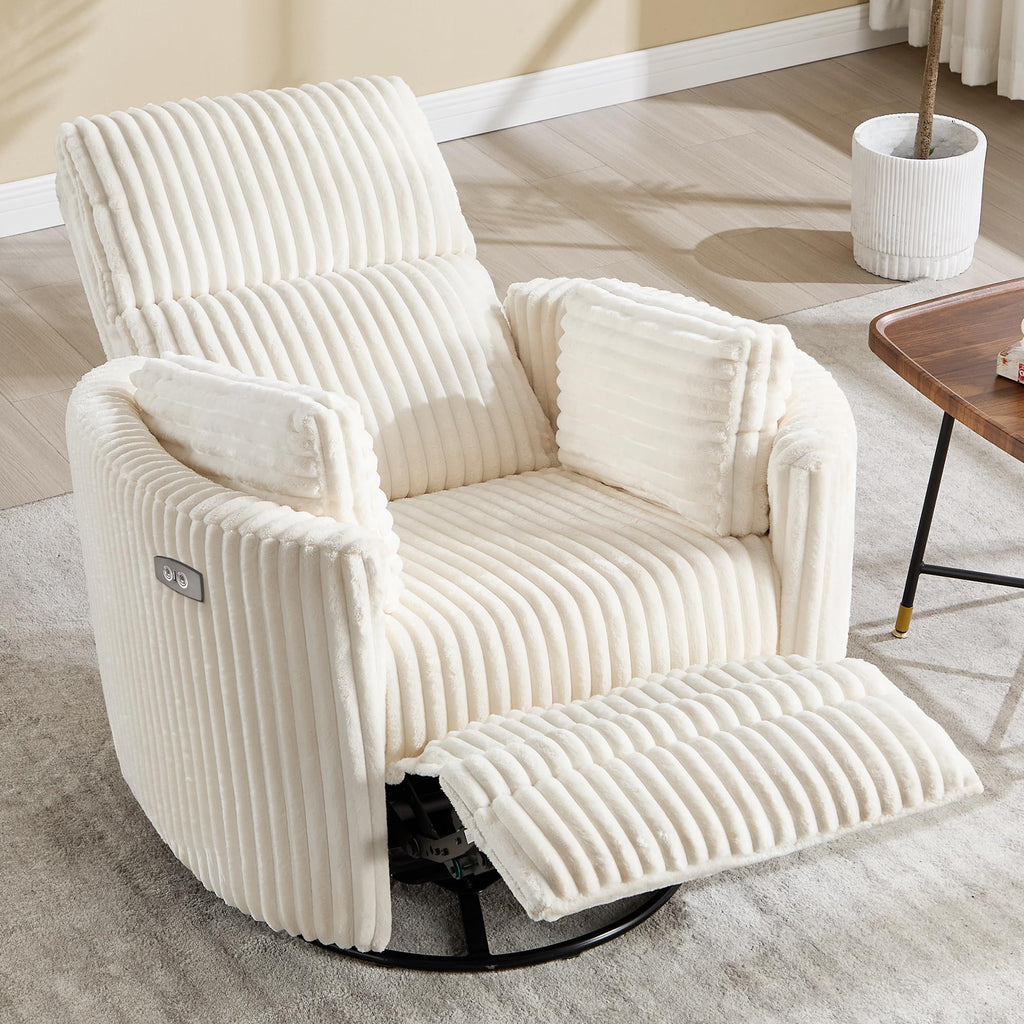 Power Recliner Swivel Glider Rocking Chair with USB Port V861610