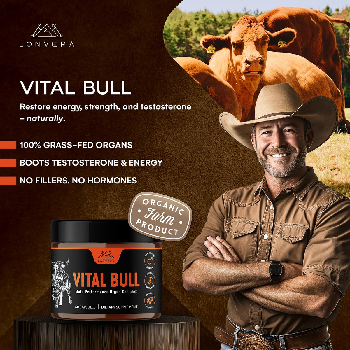 Grass Fed Beef Organ Capsules N79335