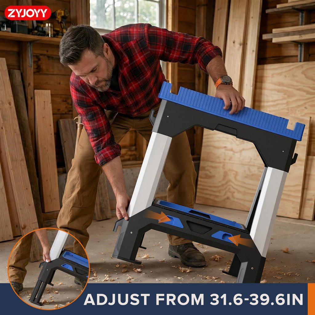 Folding Heavy Duty Saw Horses 2 Pack B553158