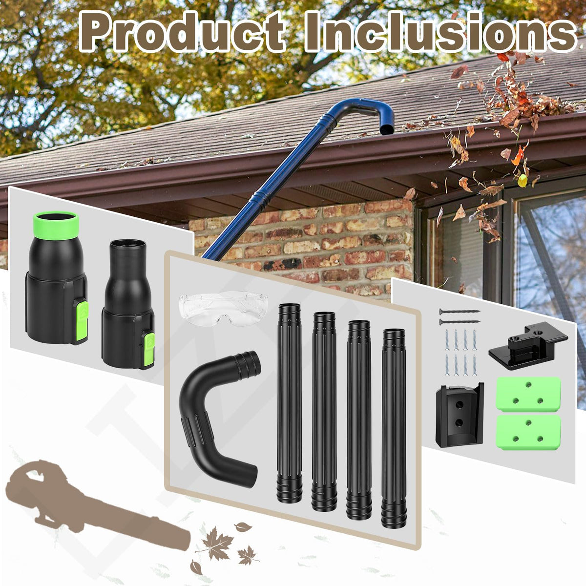 8.3FT Gutter Cleaning Attachment Z8529