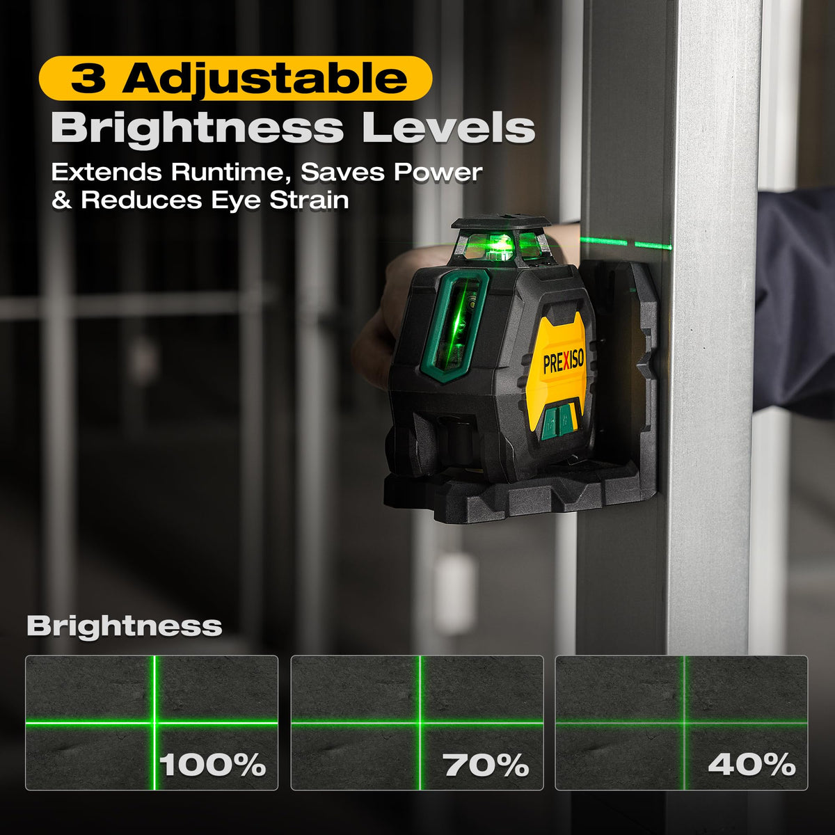 360 Laser Level with Tripod & 2 Plumb Dots R894