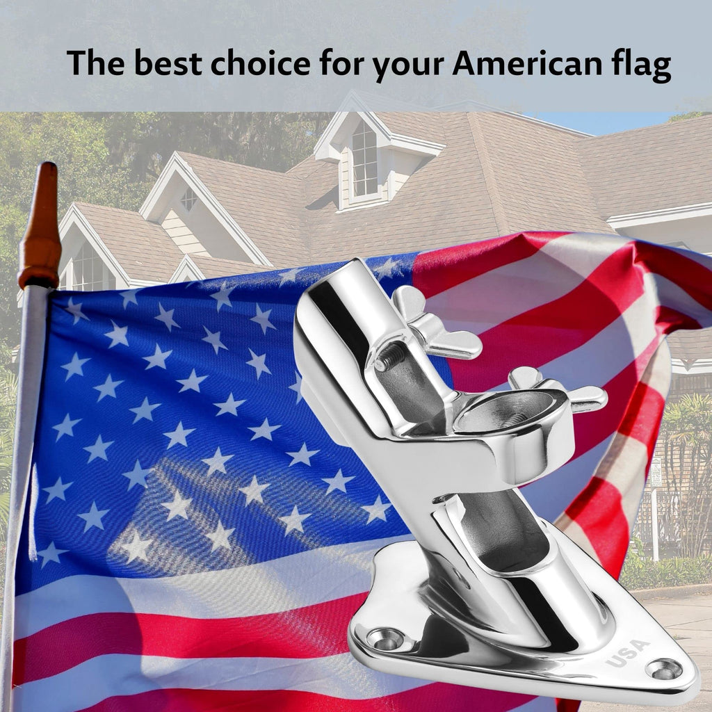 1 Inch Stainless Steel Flag Pole Holder J3271