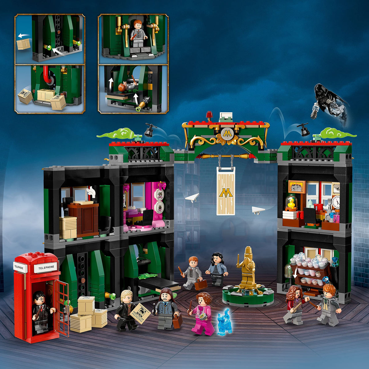 Building Toy Set with 12 Minifigures C178
