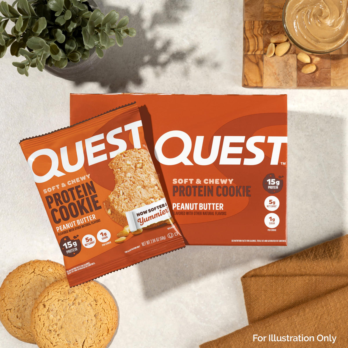 Peanut Butter Protein Cookie 12 Count V99668